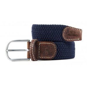 Navy Blue - Elastic Woven Belt